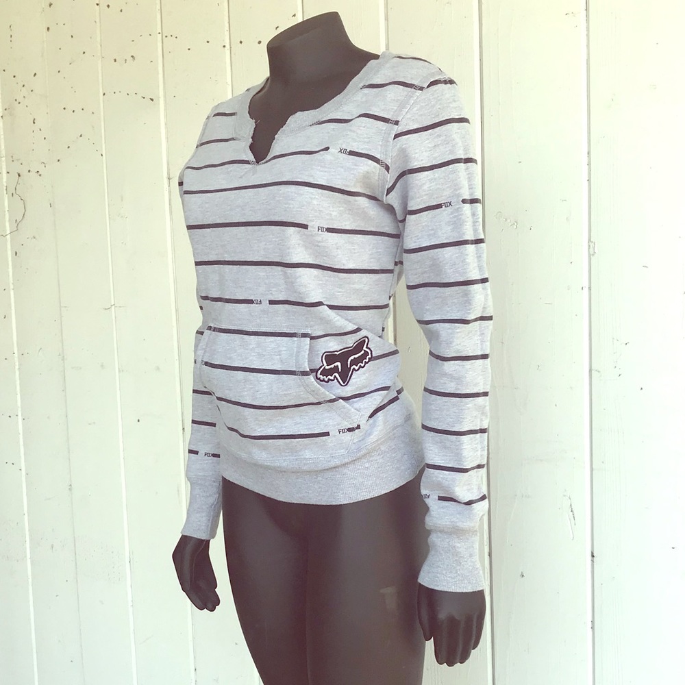 FOX RACING- Striped Sweater